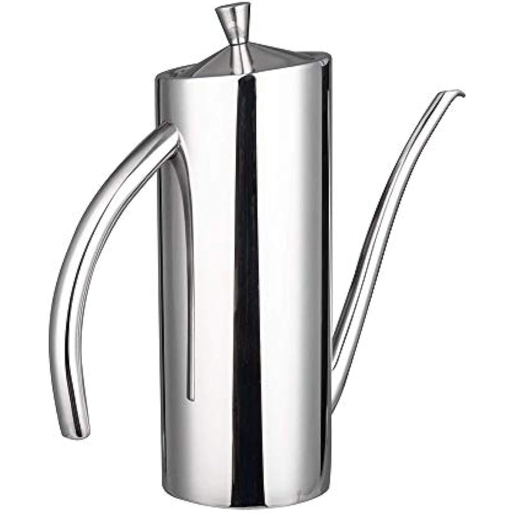 Stainless Steel Oil Dispenser – 700ml Non-Drip Cruet