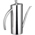 Stainless Steel Oil Dispenser – 700ml Non-Drip Cruet