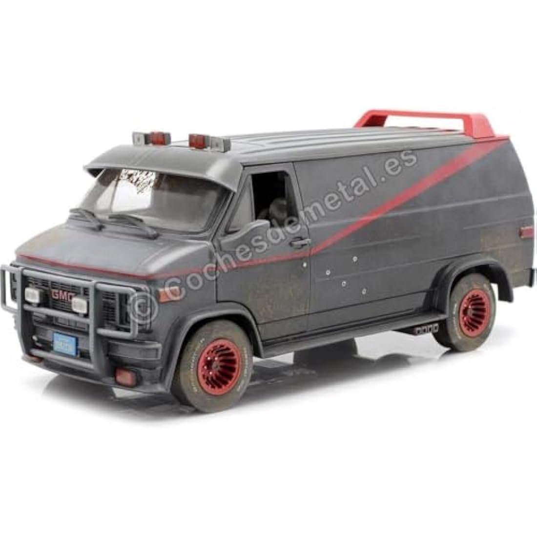 Greenlight 13567 Diecast Model Car – Black/Red Miniature Vehicle