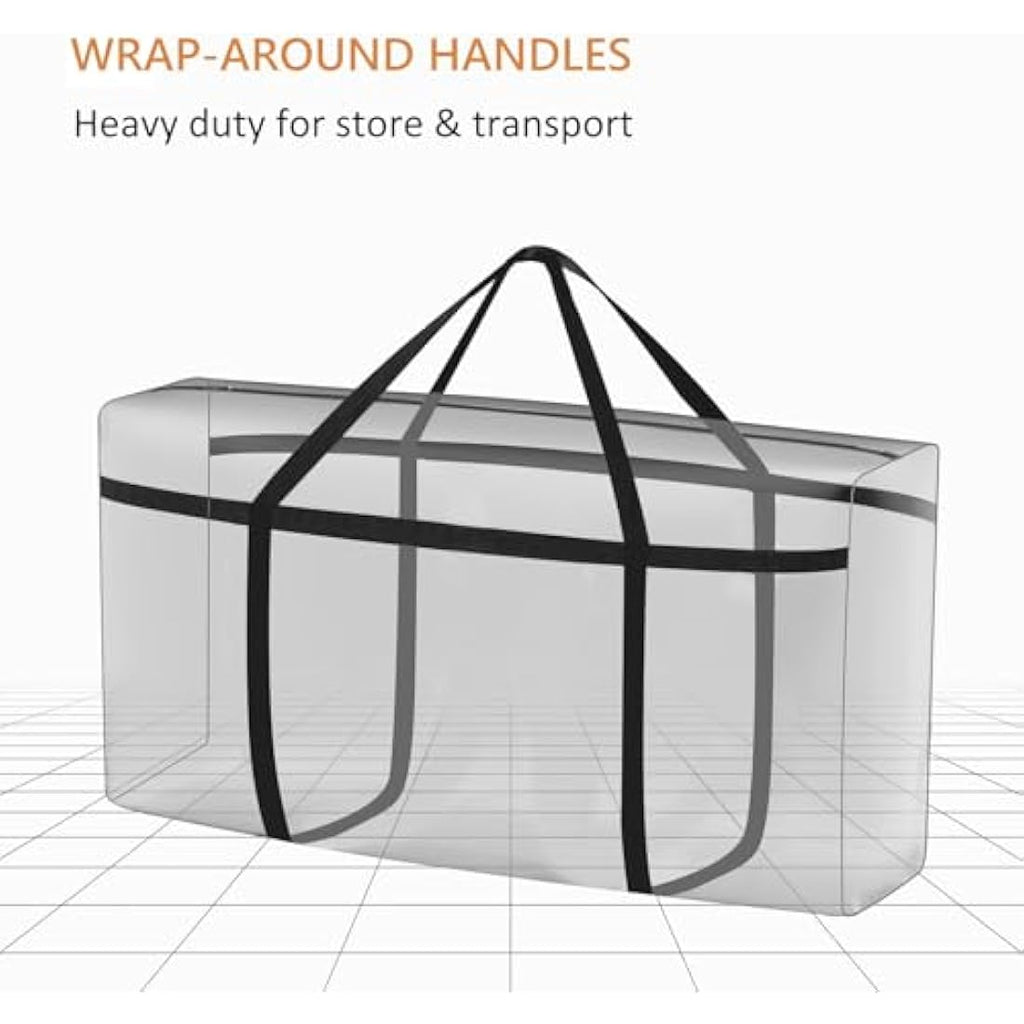 Heavy Duty Moving Bags – 180L Large Storage for Clothes