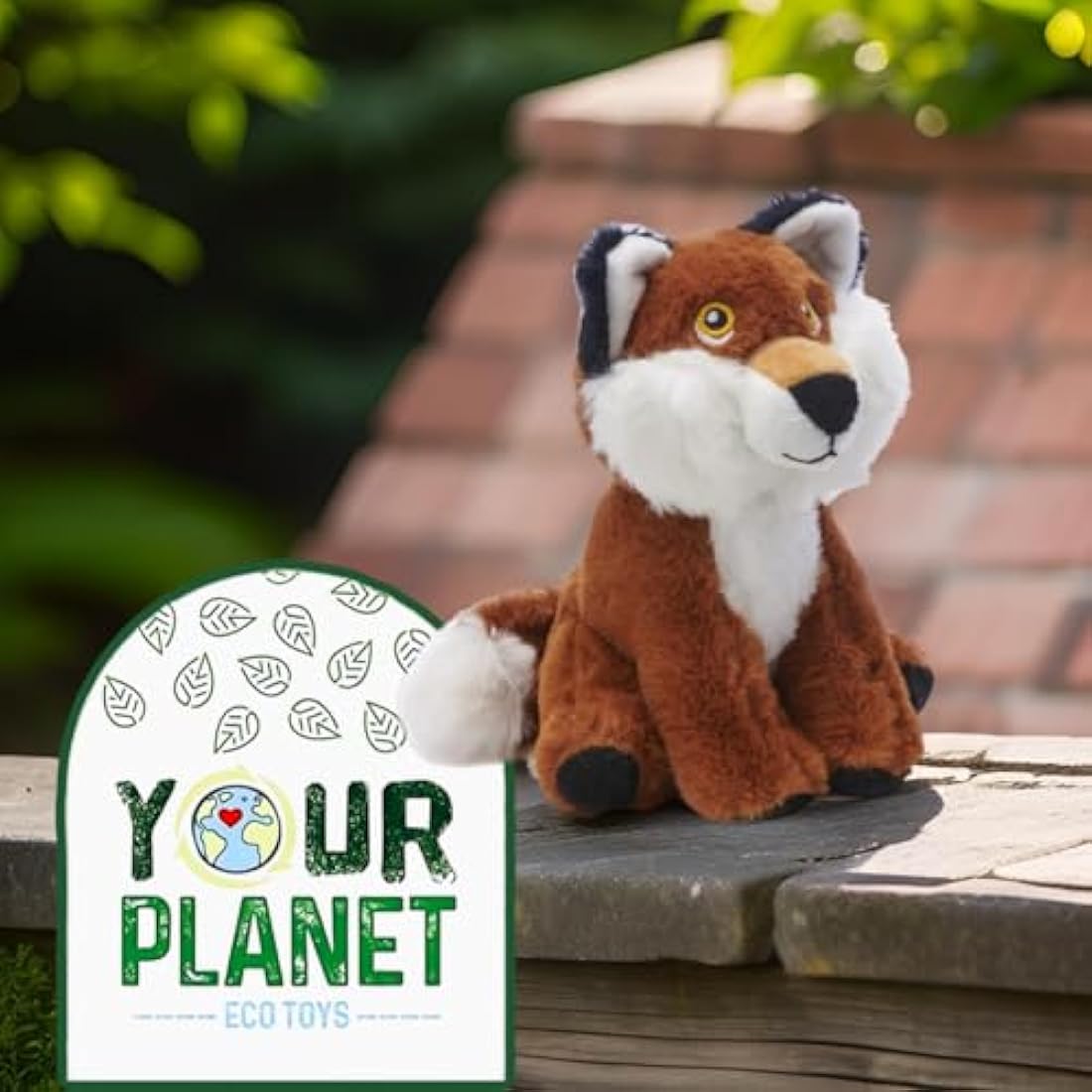 Deluxe Paws Your Planet Fox Eco Plush – 15cm Recycled Soft Toy