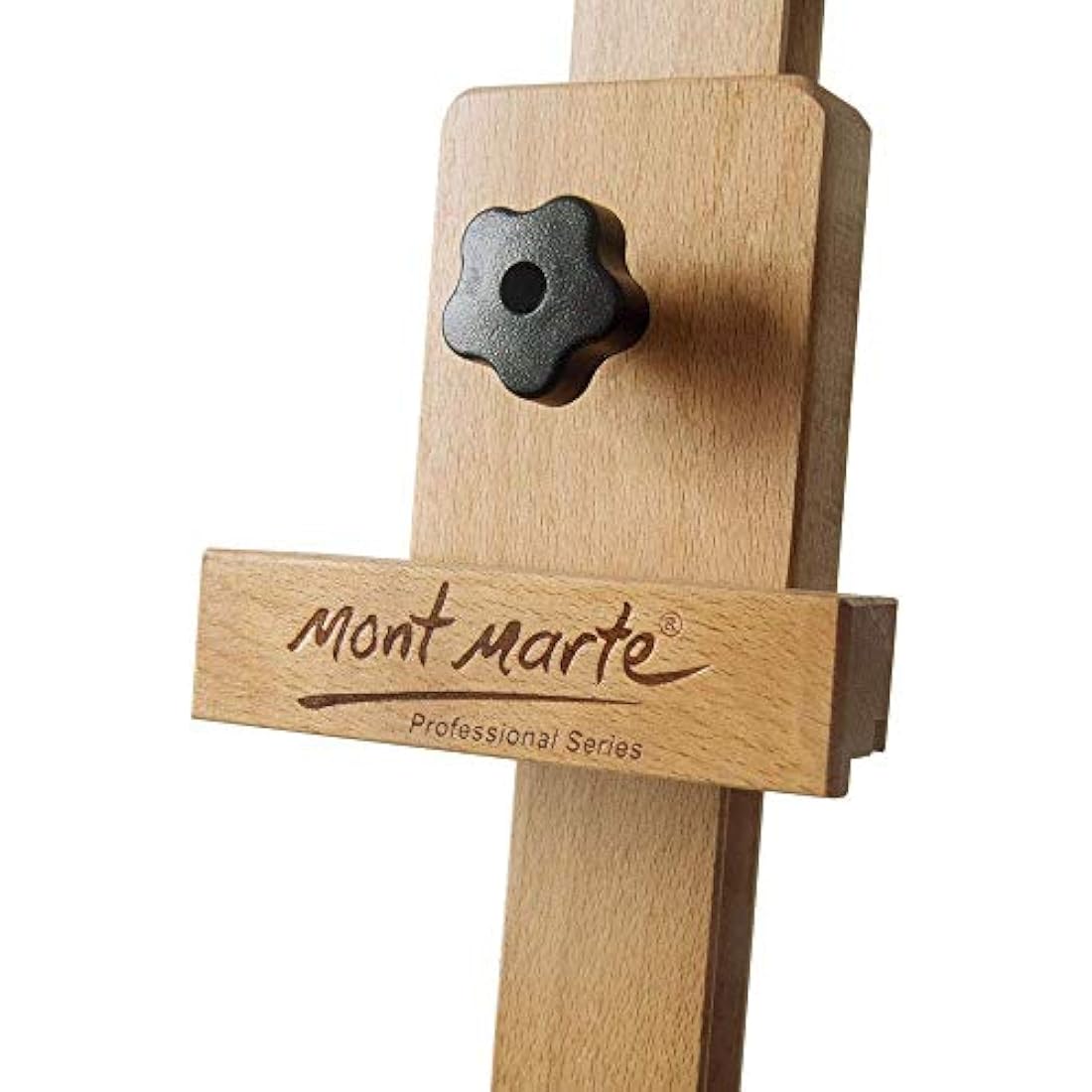 Mont Marte Beech Wood Box Floor Easel – Adjustable Studio Painting Stand