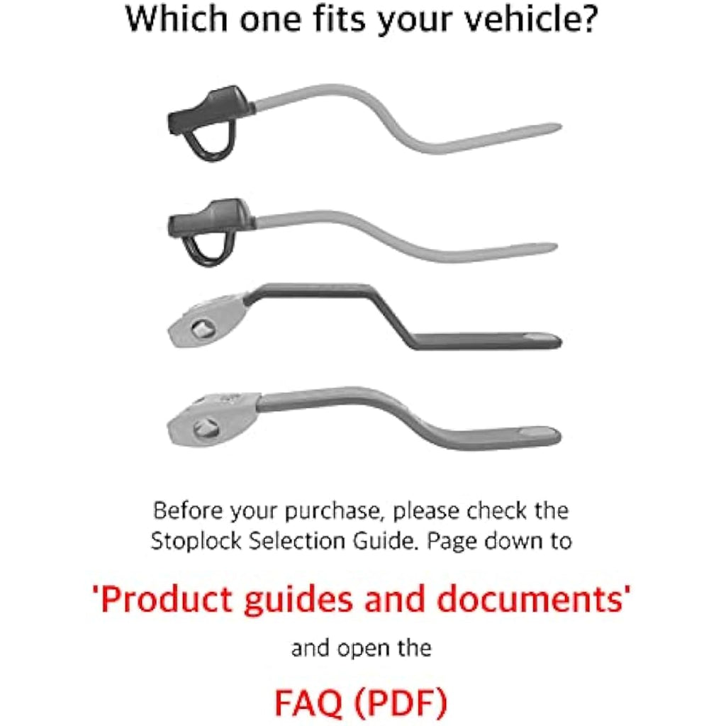 Stoplock Pro Elite Steering Wheel Lock – Heavy Duty Anti-Theft Bar