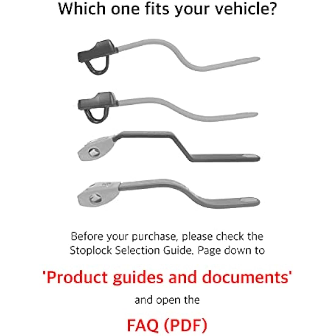 Stoplock Pro Elite Steering Wheel Lock – Heavy Duty Anti-Theft Bar