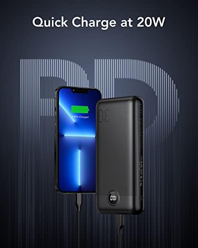 VEGER 20W PD Fast Charging Power Bank | 30000mAh USB C Portable Charger