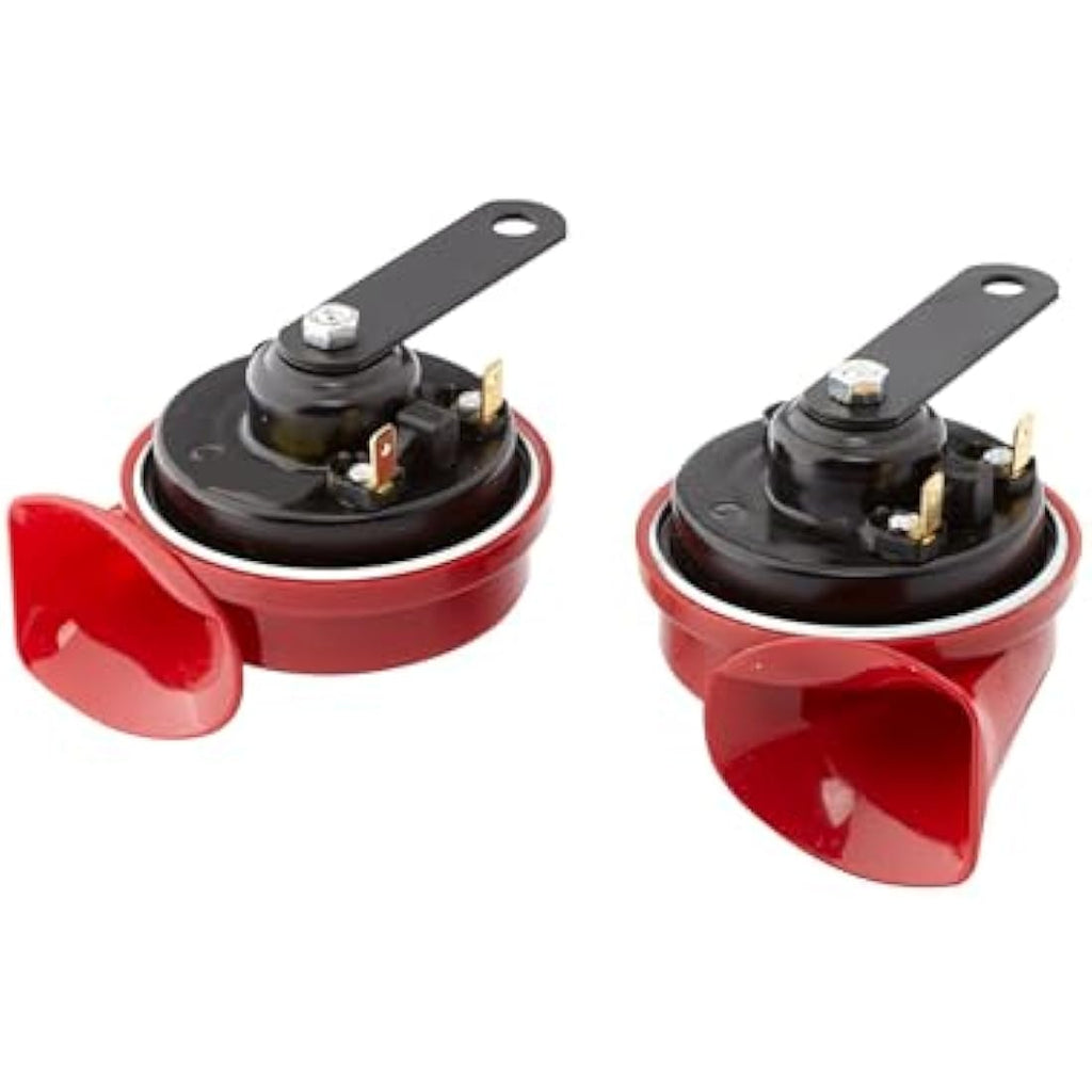 HELLA TE24 Trumpet Horn Set | 12V 110dB High/Low Tone Electric Horns