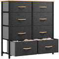 YITAHOME 8-Drawer Fabric Dresser – Storage Organizer with Steel Frame