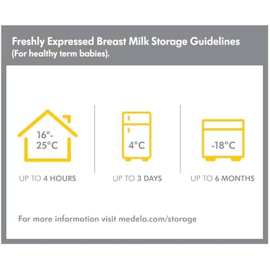 Medela Breast Milk Storage Bottles – BPA-Free – 250 ml, 2 Pack
