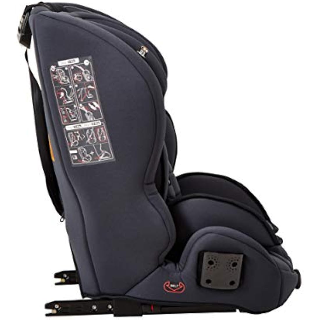 My Child Stirling Group 123 ISOFIX Car Seat - Charcoal Safety Seat