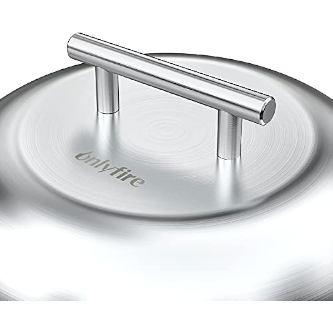 Stainless Steel Cheese Melting Dome | Round Griddle Basting Cover