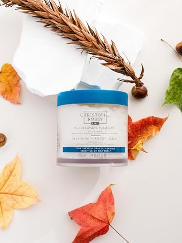 Christophe Robin Purifying Sea Salt Scalp Scrub – Detoxifying Shampoo
