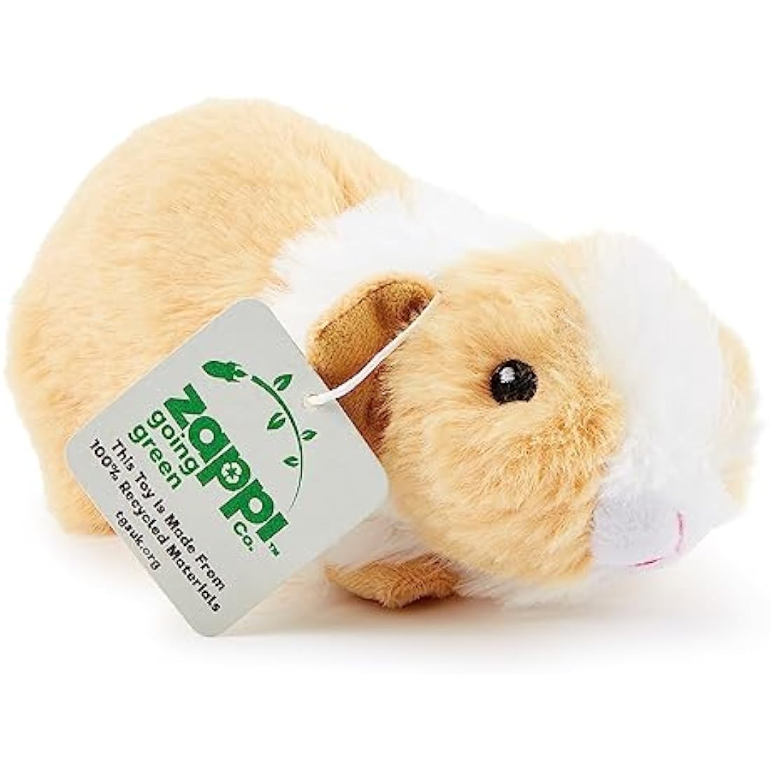 Zappi Co Recycled Plush Guinea Pig – 15cm Eco-Friendly Stuffed Animal