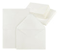 Mocraft 60 Blank A6 Cards and Envelopes Set for Wedding Invitations
