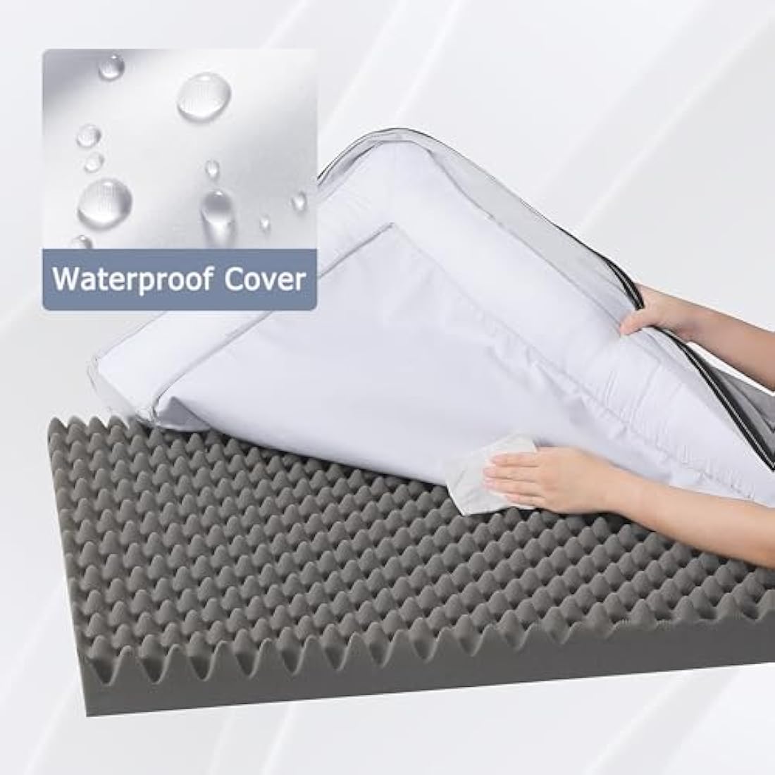 Western Home Orthopedic Dog Bed – Waterproof Washable Sofa with Egg Foam