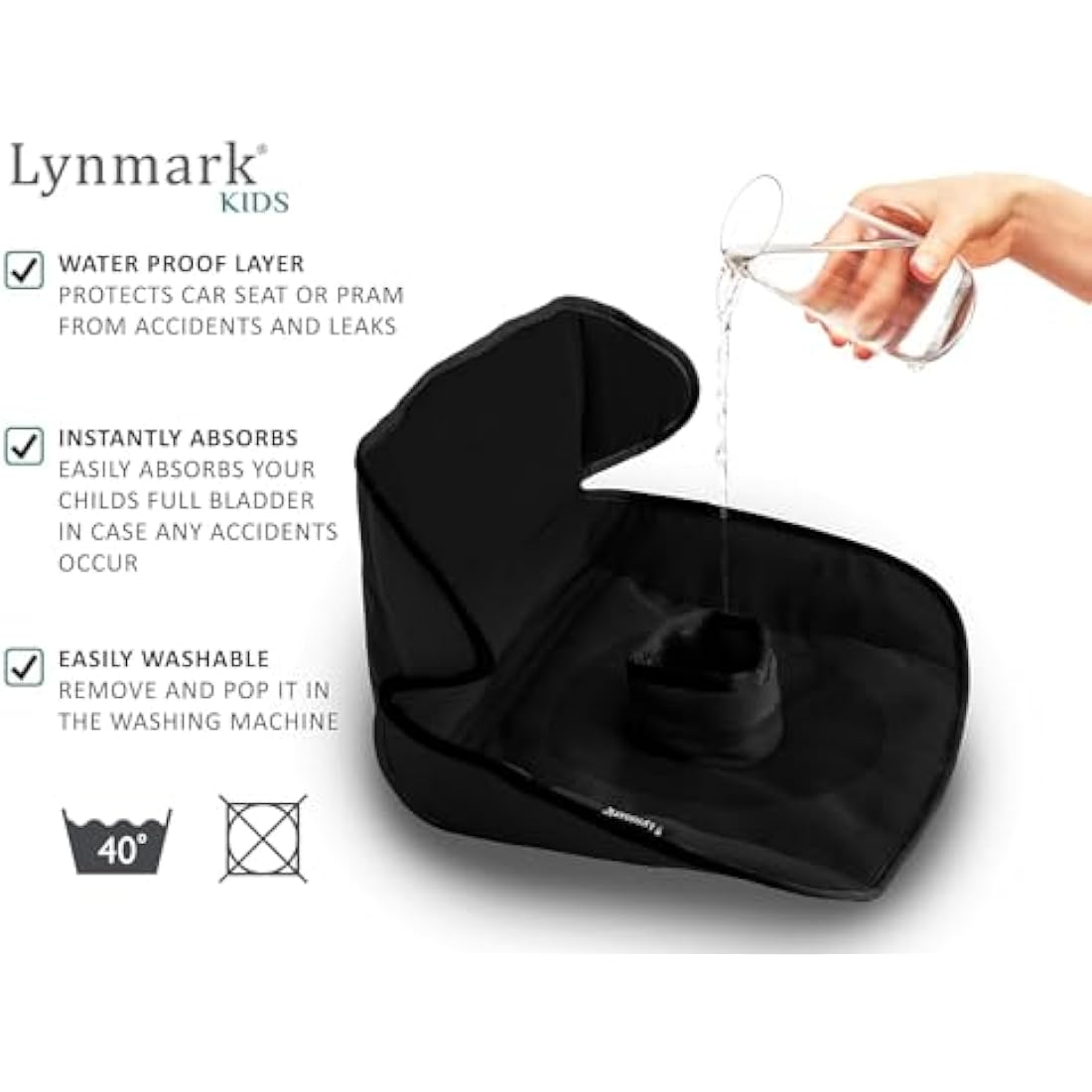 Potty Training Car Seat Protector – Waterproof Washable Liner
