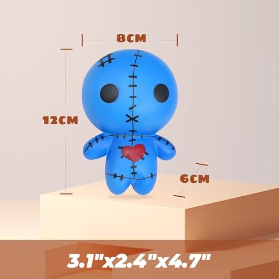 Anboor Ghost Doll Squishy – Slow Rising Kawaii Foam Sensory Toy