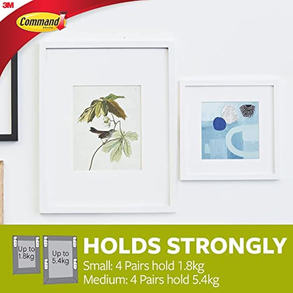 Command Picture Hanging Strips – 18 Pair Value Pack, Damage-Free