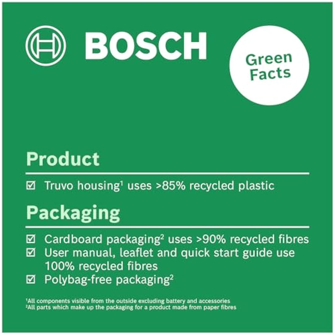 Bosch Truvo 2nd Gen Wall Scanner – Metal and Live Wire Detector