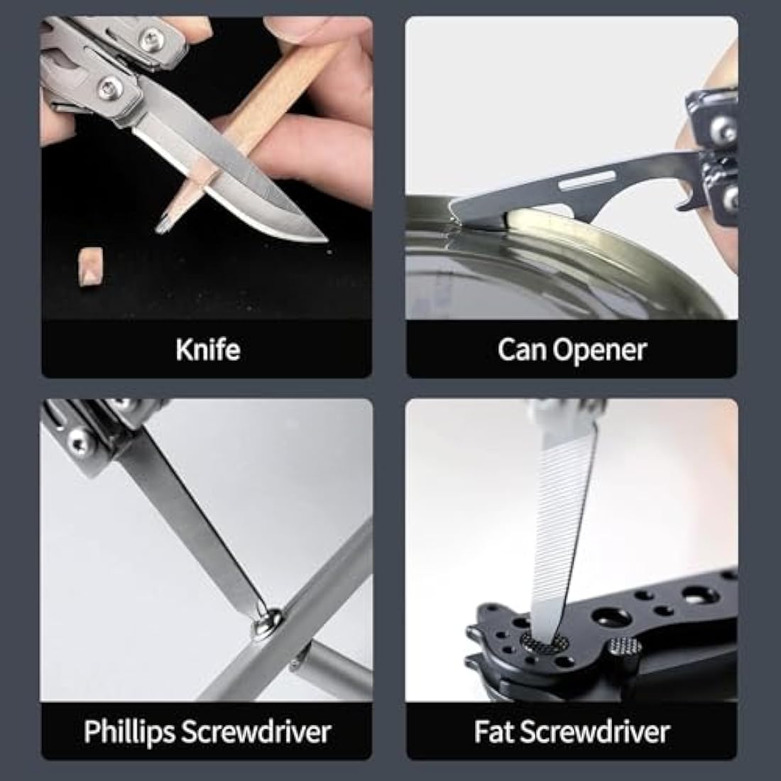 NexTool Mini Flagship 10-in-1 Multi-Tool | Stainless Steel EDC Pliers