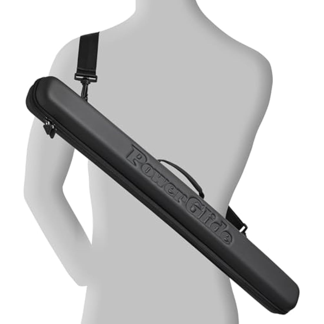 Powerglide 2-Piece Snooker Pool Cue Case | EVA Soft Touch Protective Bag