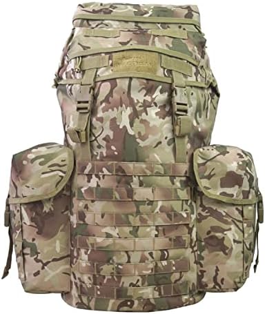 Kombat Cadet MK2 Molle Tactical Rucksack – 50L BTP Camo Bergen