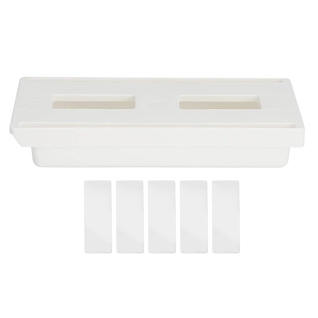 ZONADAH Hidden Under Table Desk Drawer 26x12.6x4.7cm Under Desk Drawer Self-adhesive Table Storage Tray Drawer for Office School Home Kitchen - image 1