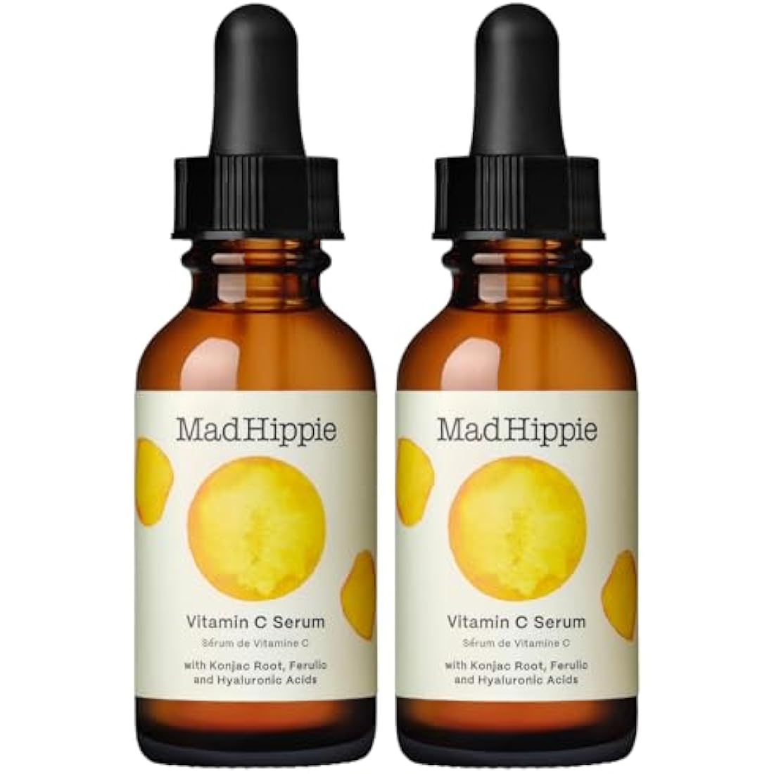 Mad Hippie Vitamin C Serum 2-Pack | Brightening Face Serum with Vitamin E
