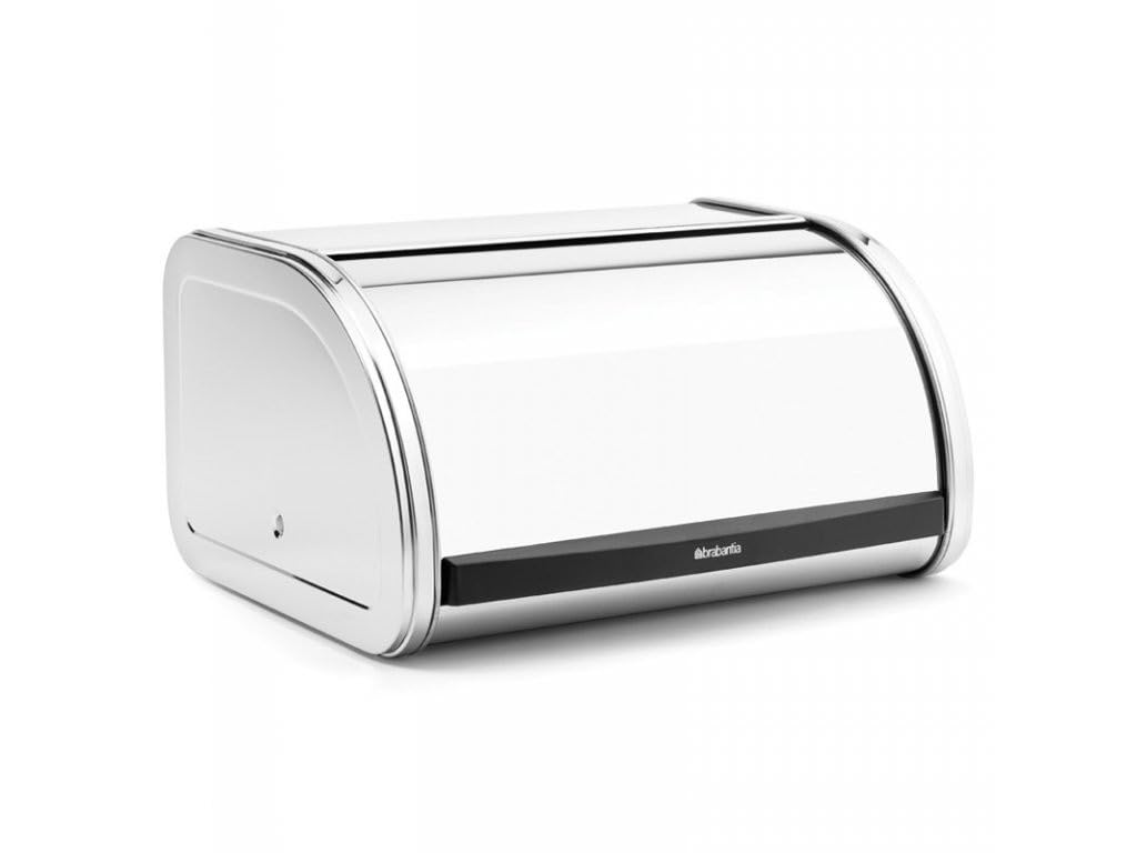 Brabantia Roll Top Bread Bin – Brilliant Steel Kitchen Storage Box