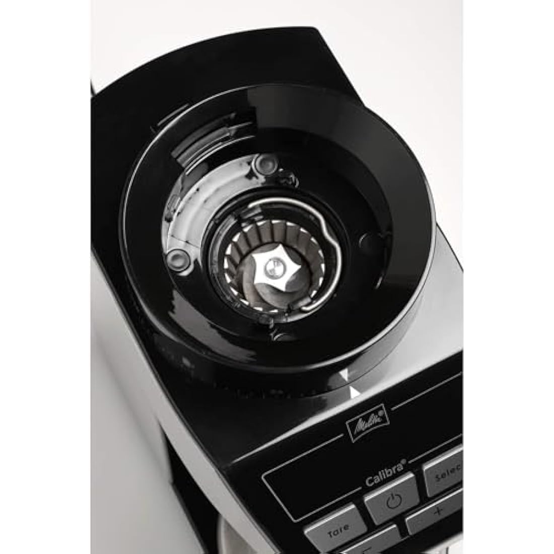 Melitta Calibra Coffee Grinder with Digital Scale – Stainless Steel