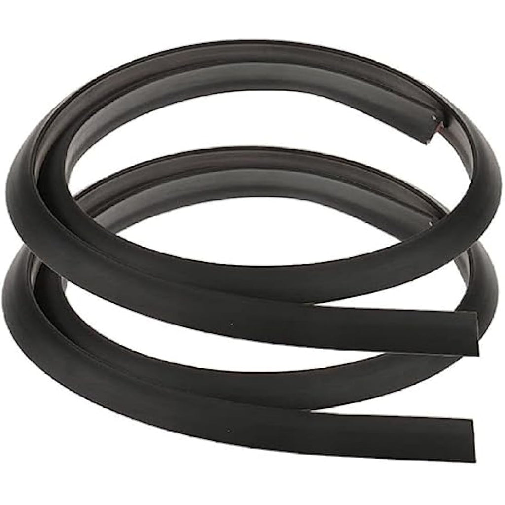 MACHSWON Universal Car Fender Flares – 1.5m Black Rubber Wheel Molding
