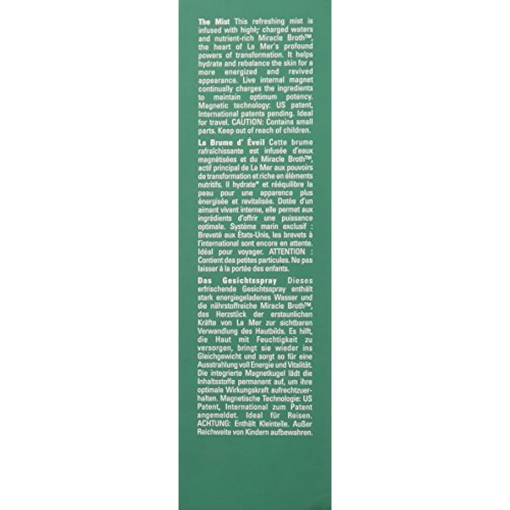 La Mer The Mist - Hydrating Luxury Face Moisturizer Spray - 125 ml
