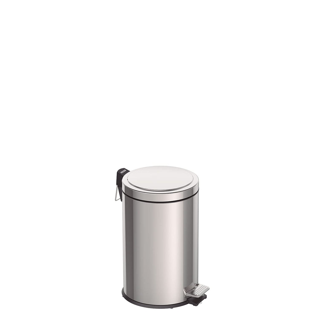 Tramontina 12L Stainless Steel Kitchen Bin – Pedal Waste Bin with Lid