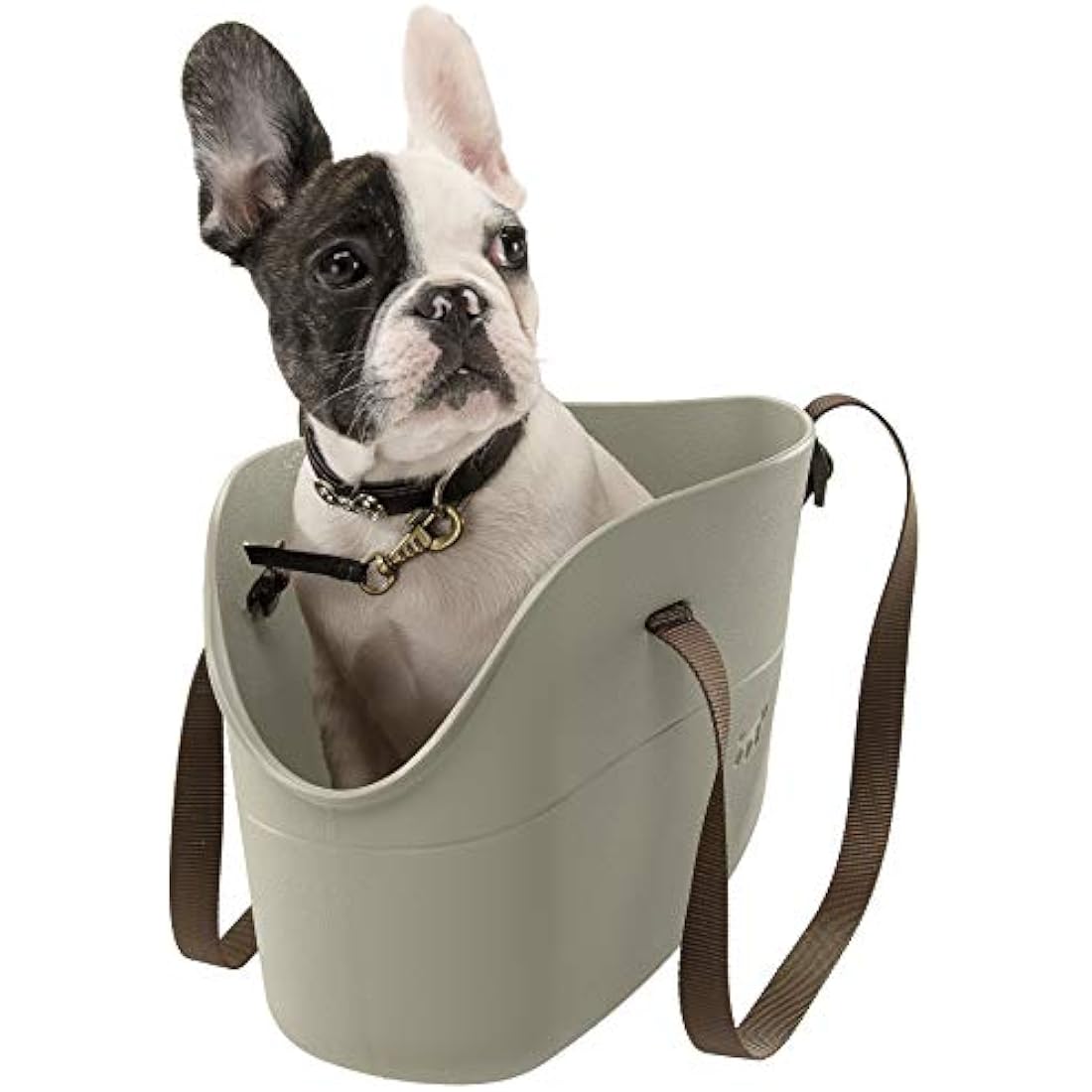 Ferplast With-Me Small Dog Carrier Bag | Washable EVA Rubber - Black