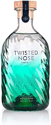 Twisted Nose London Dry Gin – Watercress Botanical Spirit – 70cl