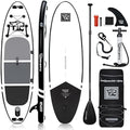 TIGERXBANG Inflatable Stand Up Paddle Board – 10' x 31" x 6" SUP Kit