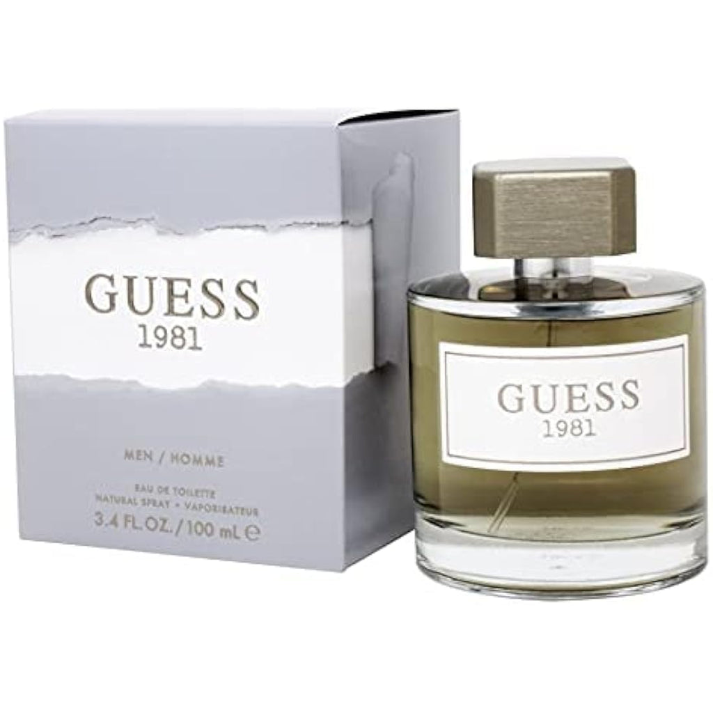 Guess 1981 For Men Eau De Toilette – 100ml Spray Designer Cologne