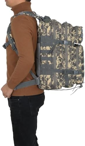 Doshwin 40L Military Tactical Backpack | Molle Camo Hiking Rucksack