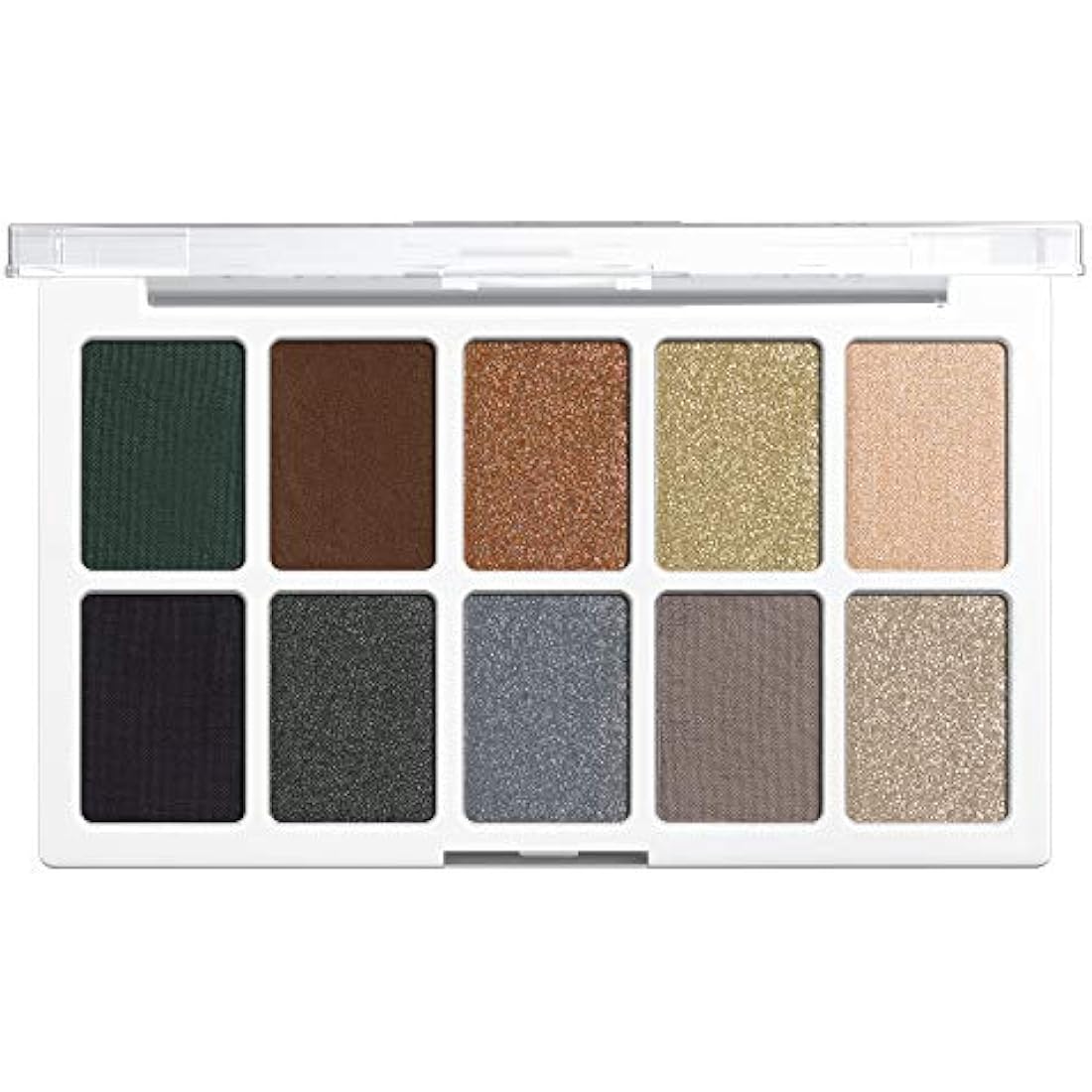 Wet n Wild Color Icon 10-Pan Eyeshadow Palette | Lights Off Matte Shimmer