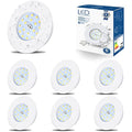 HiBay 6-Pack 5W LED Recessed Downlights | IP44 Ultra Slim 6000K White