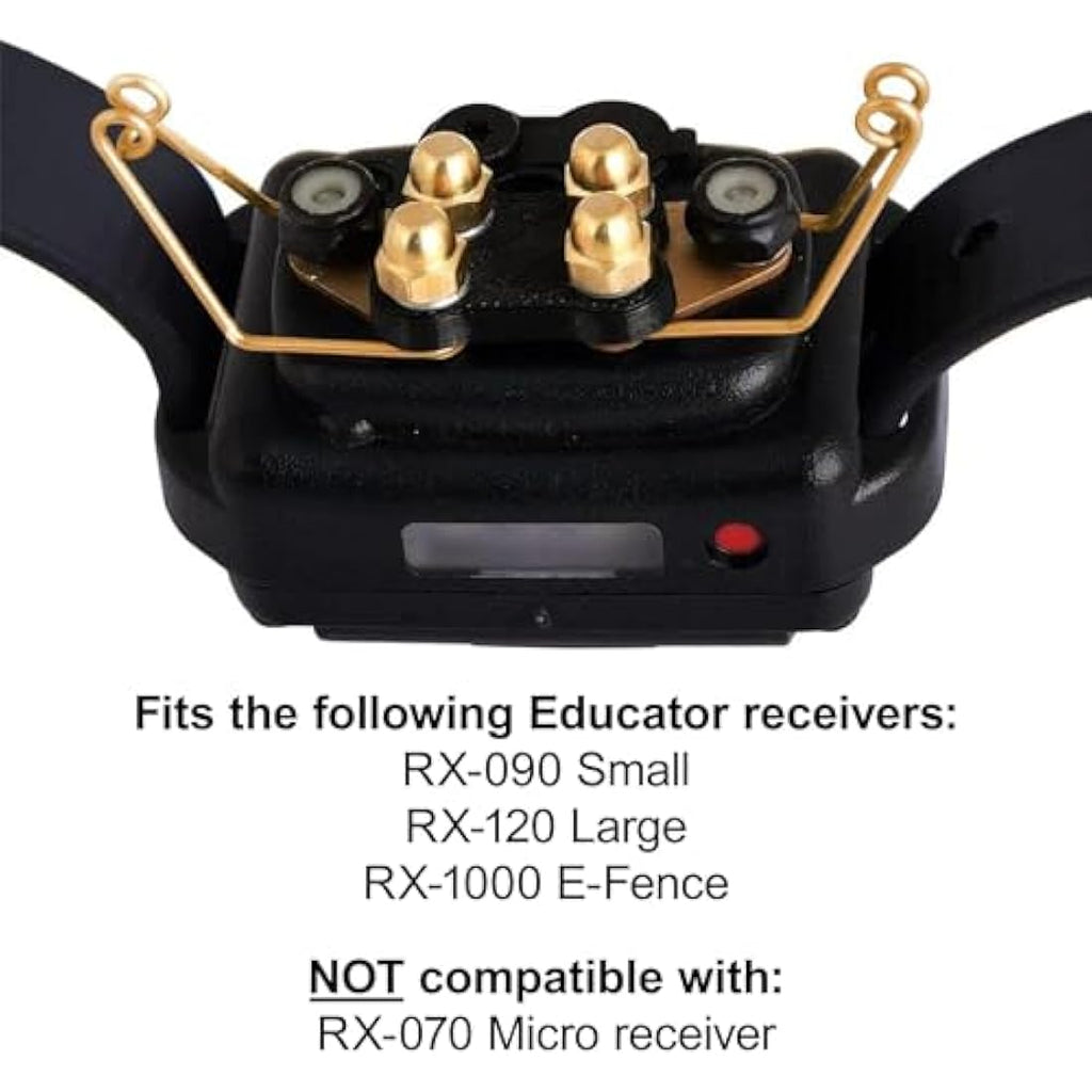 Educator Winged Comfort Pad – Gold Titanium Dog Collar Accessory
