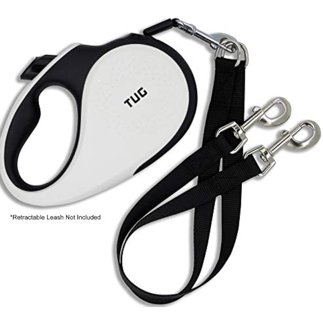 Chew-Proof Dog Lead Attachment 2-Pack | 0.5m Dual Leash