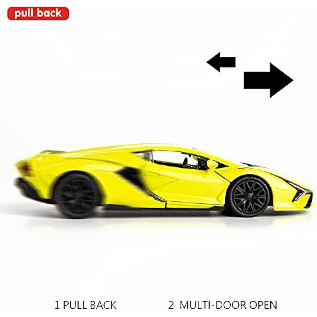 RMZ City Lamborghini Sián FKP37 1/36 Scale Diecast Pull Back Car