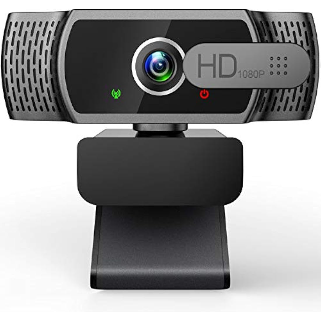 1080P FHD Webcam with Privacy Cover and Noise-Canceling Mic
