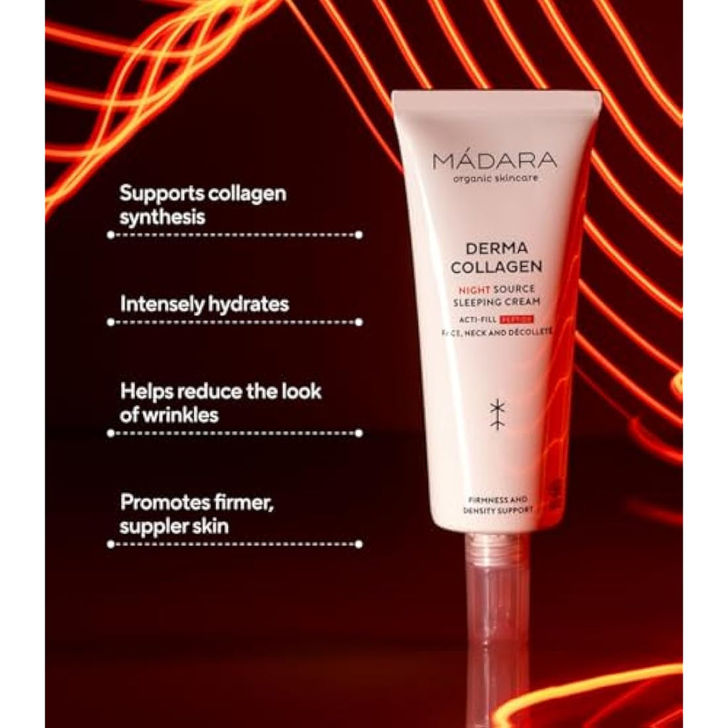 MADARA Derma Collagen Night Source Sleeping Cream - Firming & Hydrating