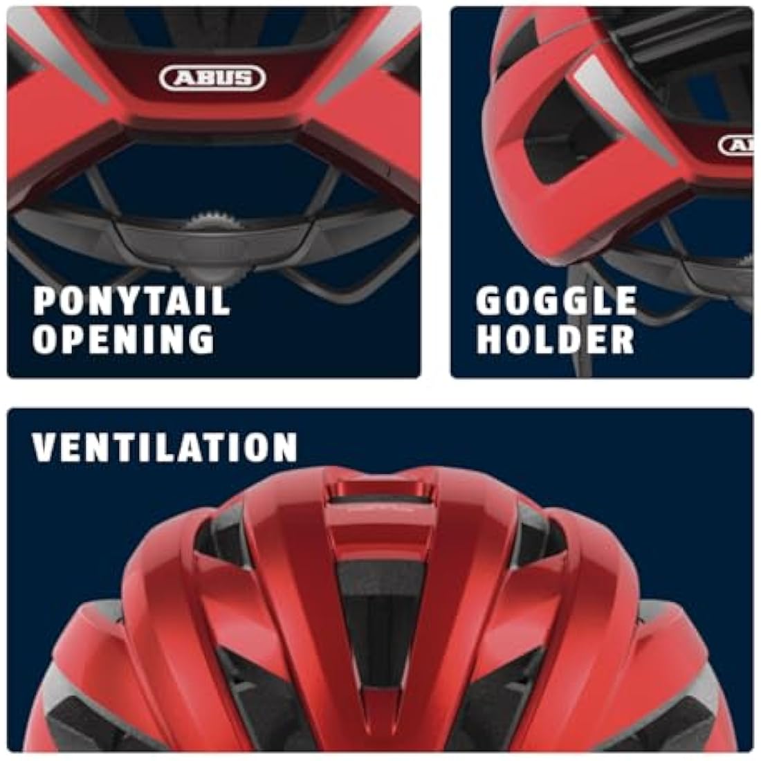 ABUS StormChaser ACE Road Bike Helmet – Lightweight Racing Bicycle Gear
