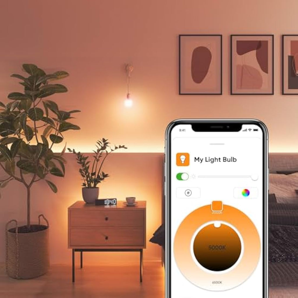 Nanoleaf Essentials A19 Smart LED Bulb - Color Changing Thread (3-Pack)