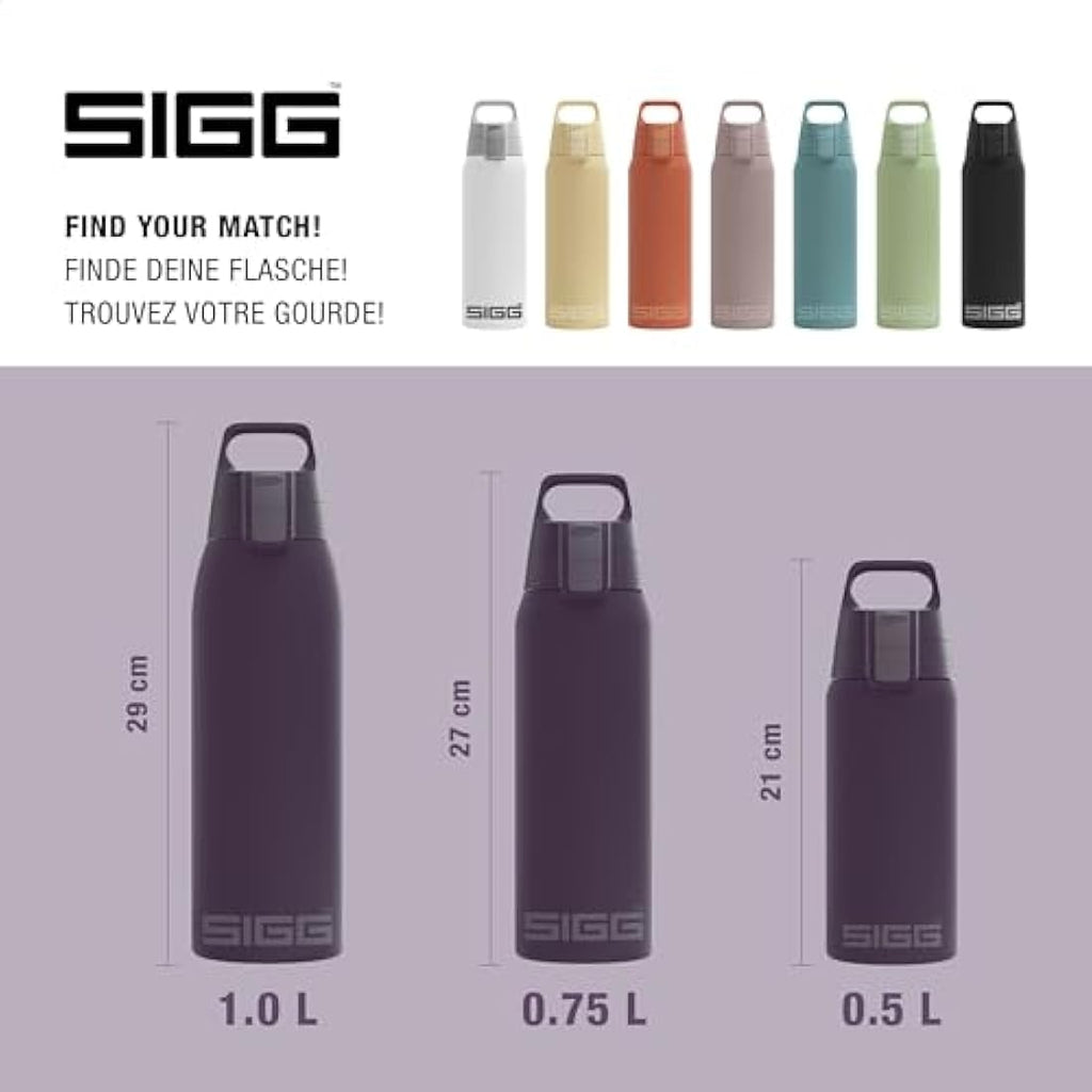 SIGG Shield Therm One Insulated Stainless Steel Water Bottle – 0.5L-1L