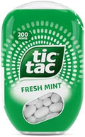 Tic Tac Fresh Mint Sweets – Bulk Box of 8 x 200 Mints for Party Bags