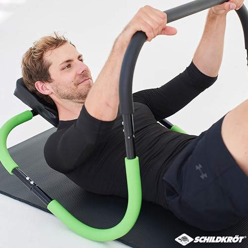 Schildkröt AB Trainer - Heavy-Duty Abdominal Core Roller - Black/Green