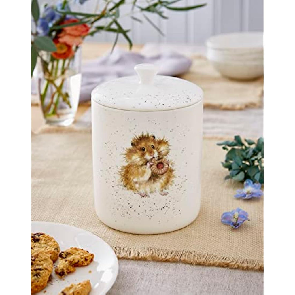 Wrendale Designs Fine Bone China Biscuit Barrel - Food Storage Jar
